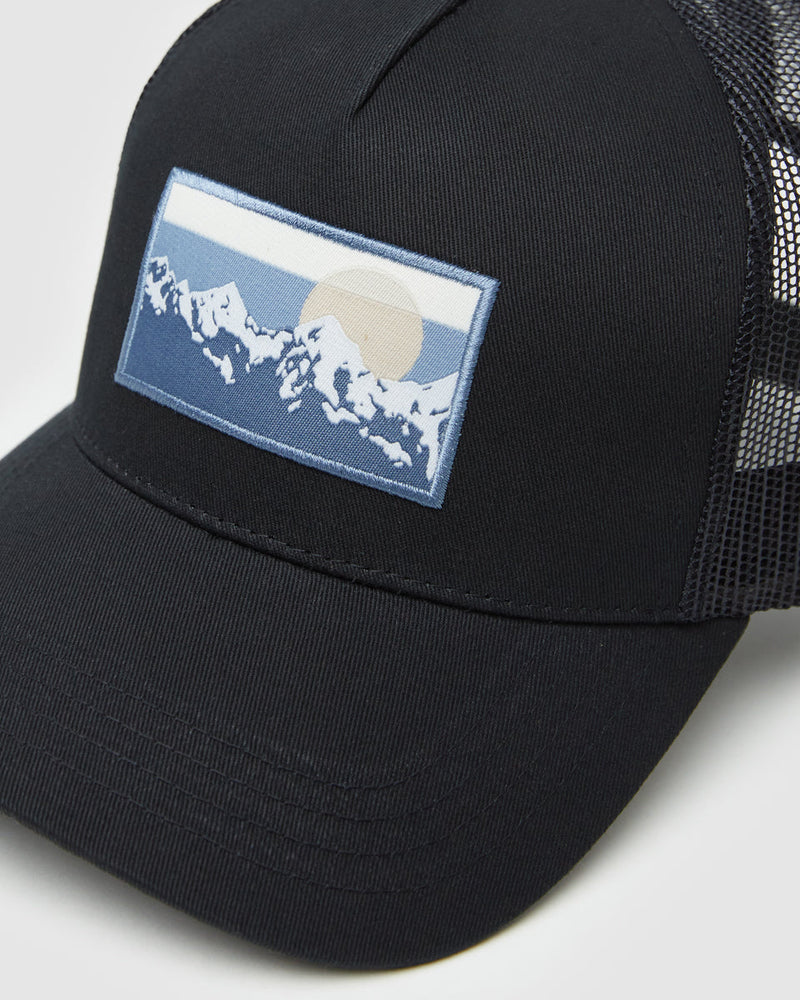 Black-Adjustable-Organic-Cotton-Baseball-Cap