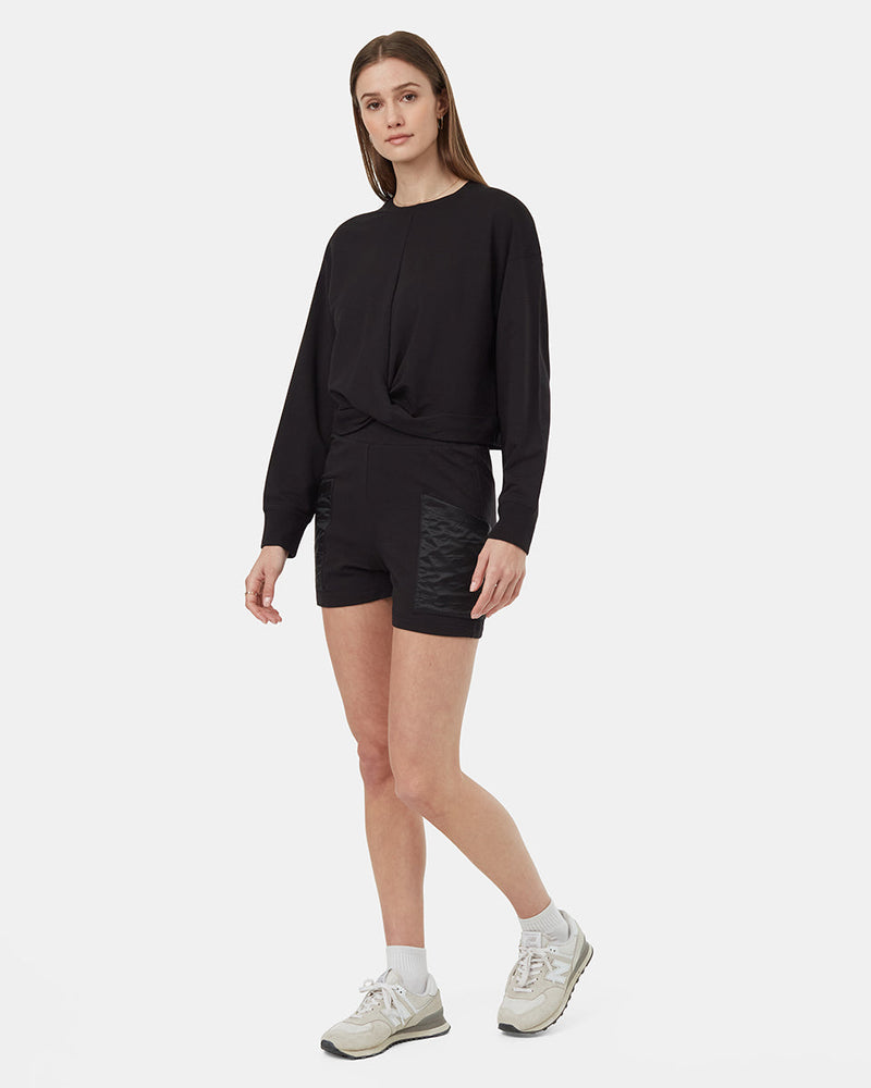 Black-High-Rise-Relaxed-Shorts