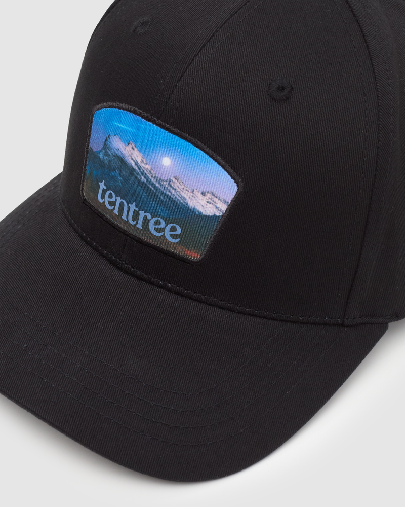 Black-Mid-profile-Ball-Cap