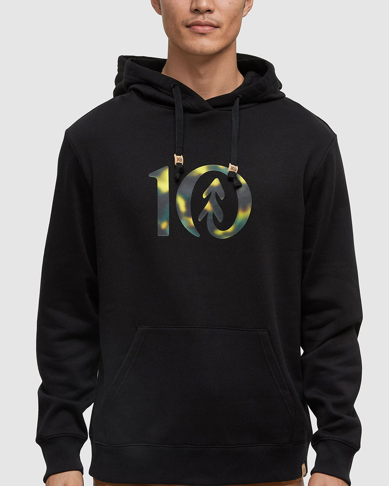 Black-Printed-Graphic-TreeFleece-Hoodie