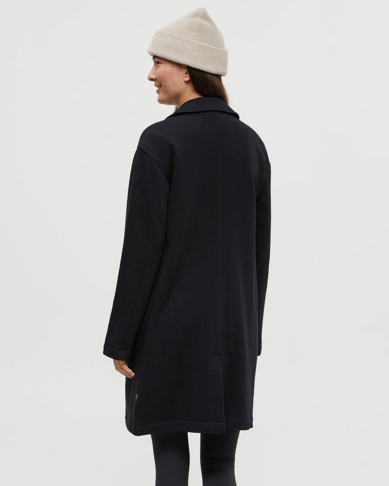 Black-Relaxed-Fit-Fleece-Coat