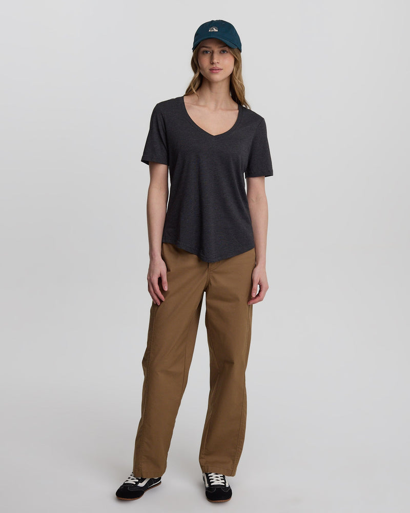 Black-V-Neck-Short-Sleeve-T-Shirt-TCW2456-0451