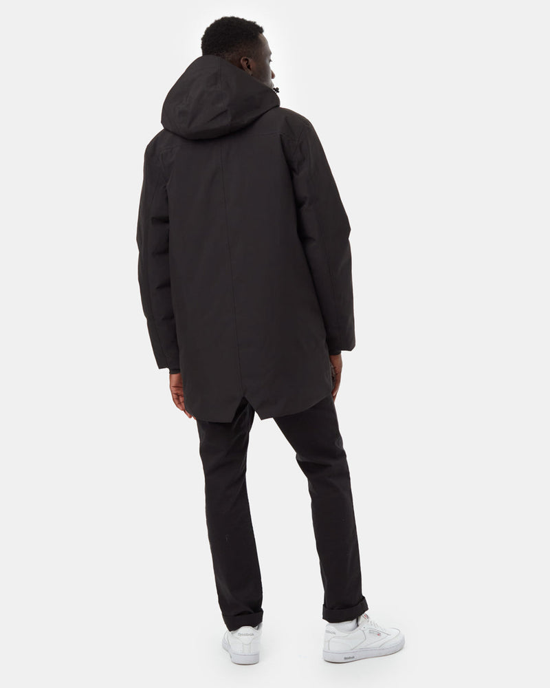 Black-Water-Repellent-Hooded-Long-Parka