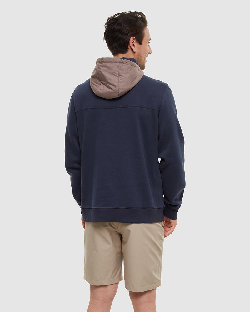 Blue-14-Zip-Fleece-Hoodie