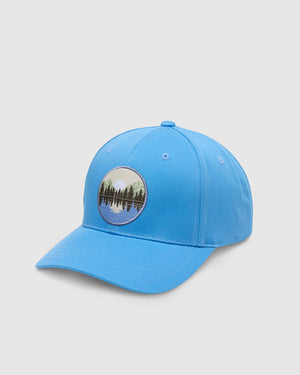 Blue-6-Panel-Medium-Profile-Baseball-Cap