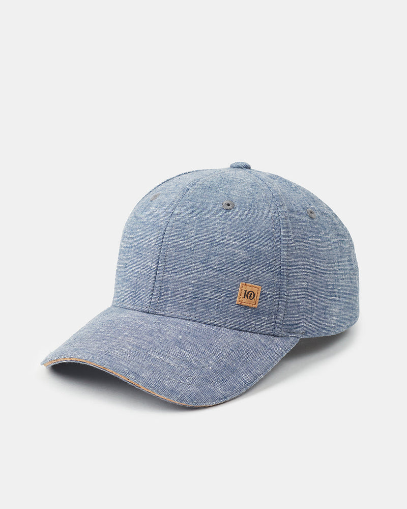 Blue-Adjustable-Cork-Baseball-Cap