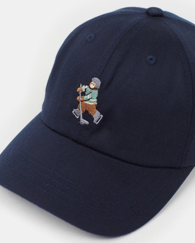 Blue-Adjustable-Graphic-Baseball-Cap