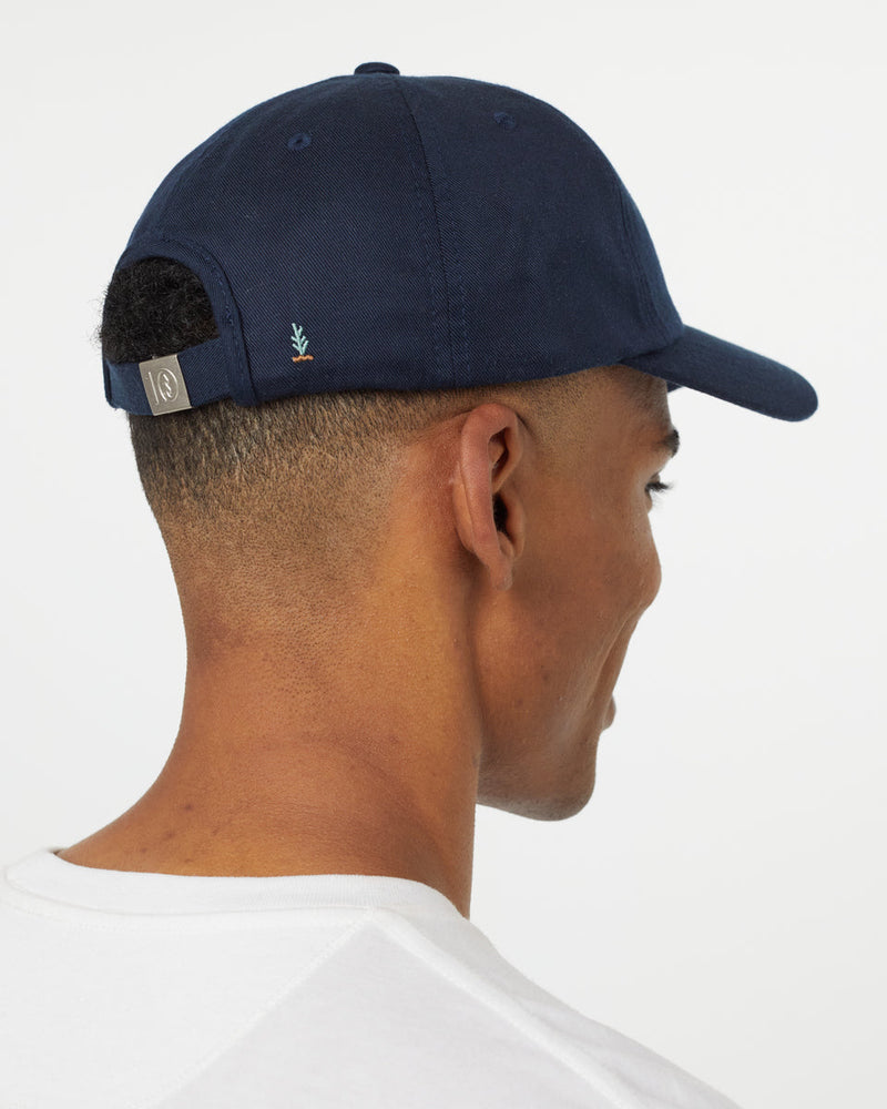 Blue-Adjustable-Graphic-Baseball-Cap