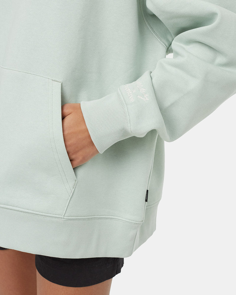 Blue-Melissa-Koby-Eco-Friendly-Drawcord-Oversized-Graphic-Hoodie