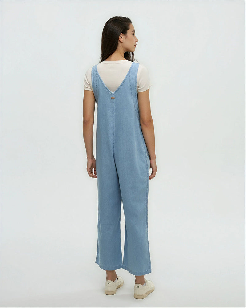 Blue-Organic-Cotton-Straight-Fit-Jumpsuit