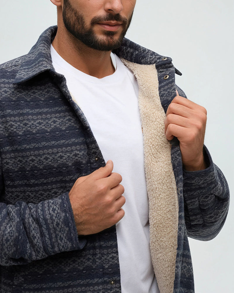 Blue-Relax-Bonded-Sherpa-Fleece-Zip-Jacket