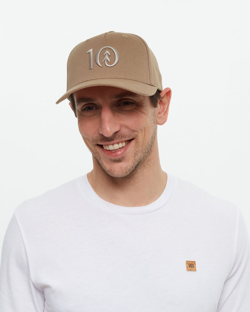 Brown-Adjustable-Cork-Baseball-Cap