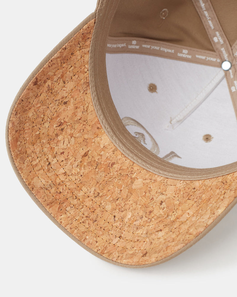 Brown-Adjustable-Cork-Baseball-Cap