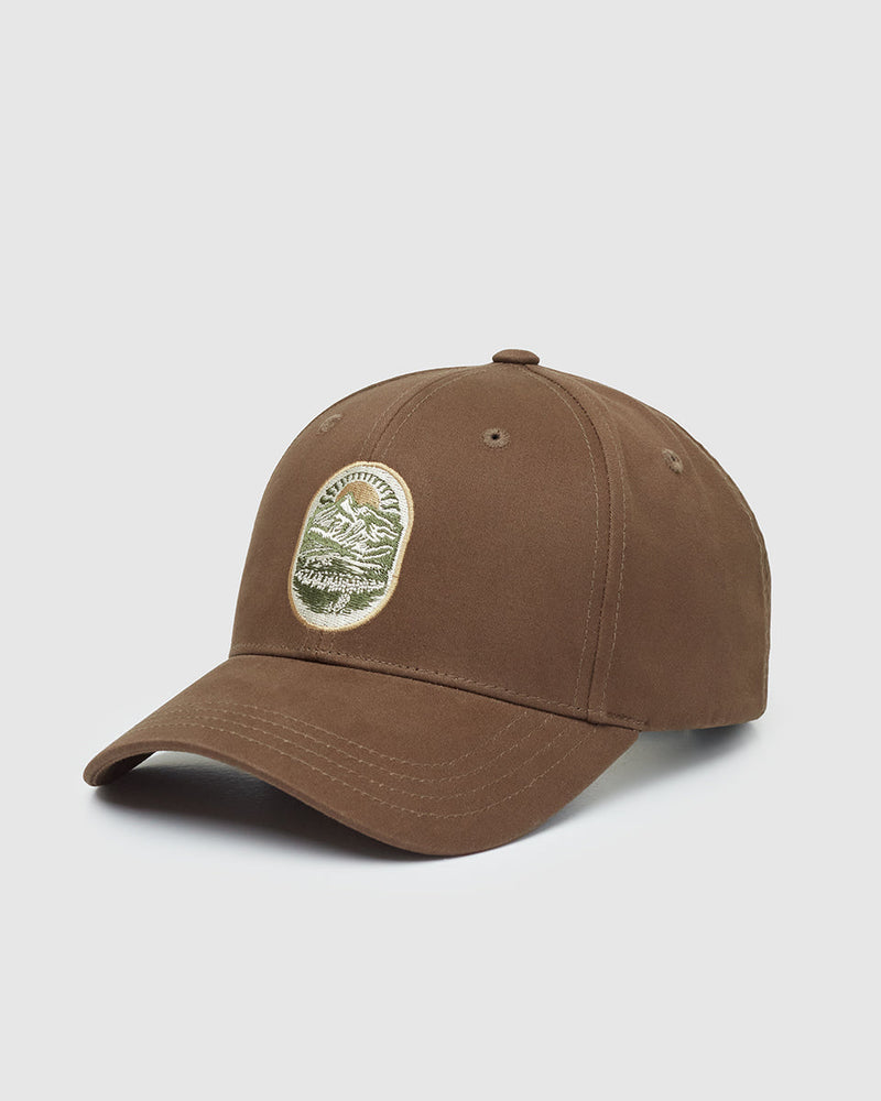 Brown-Adjustable-Graphic-Baseball-Cap