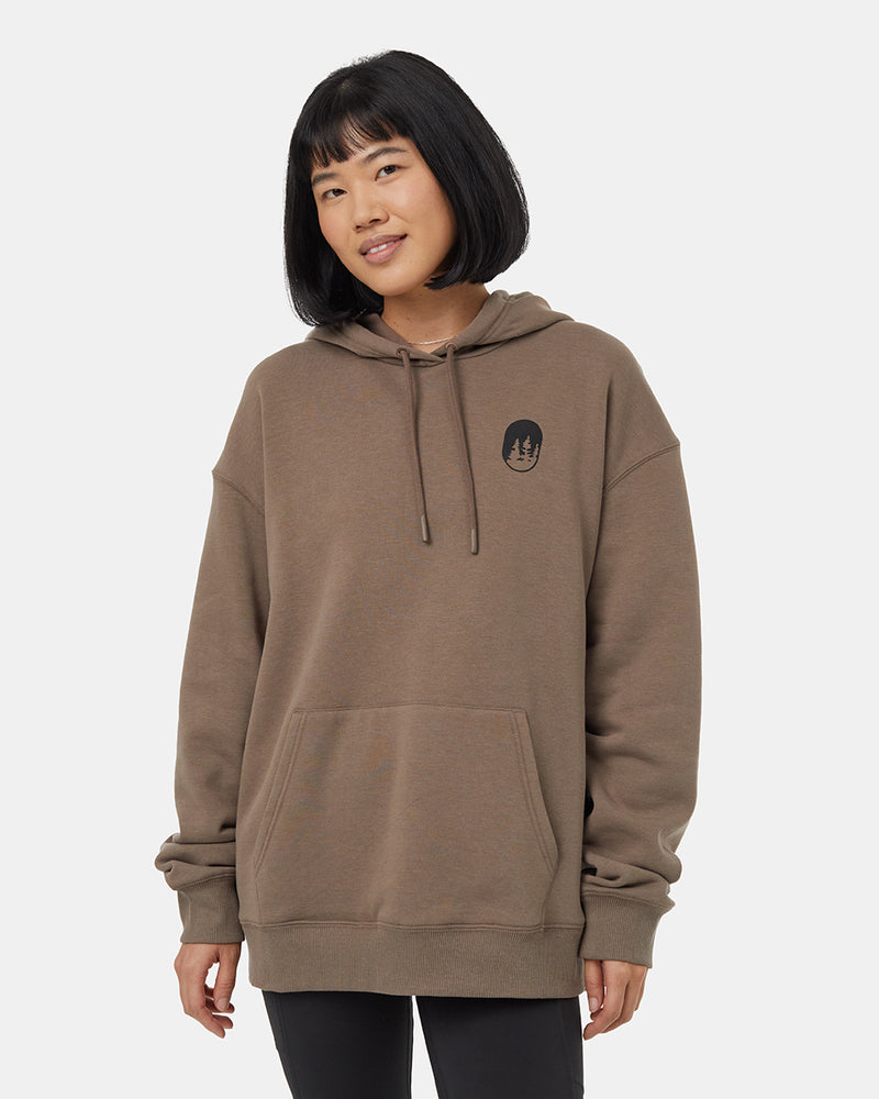 Brown-Printed-Graphic-Oversized-Hoodie