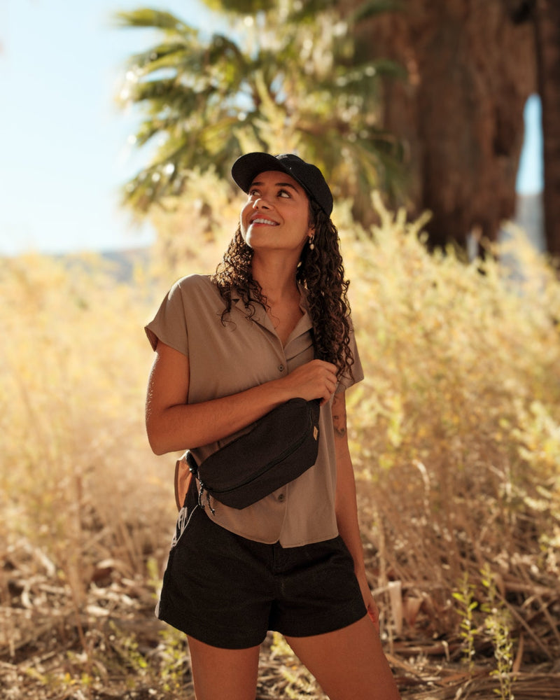 Brown-Regular-Fit-Button-Up-Shirt