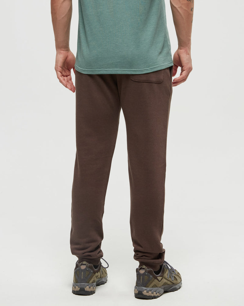 Brown-Regular-Fit-Tapered-Leg-Jogger