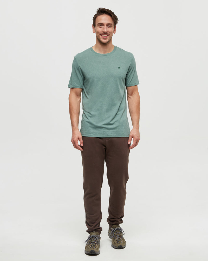 Brown-Regular-Fit-Tapered-Leg-Jogger