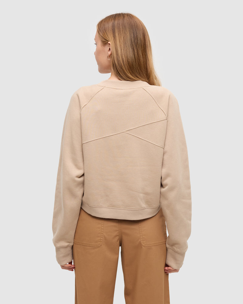 Brown-Relax-TreeFleece-Sweatshirt