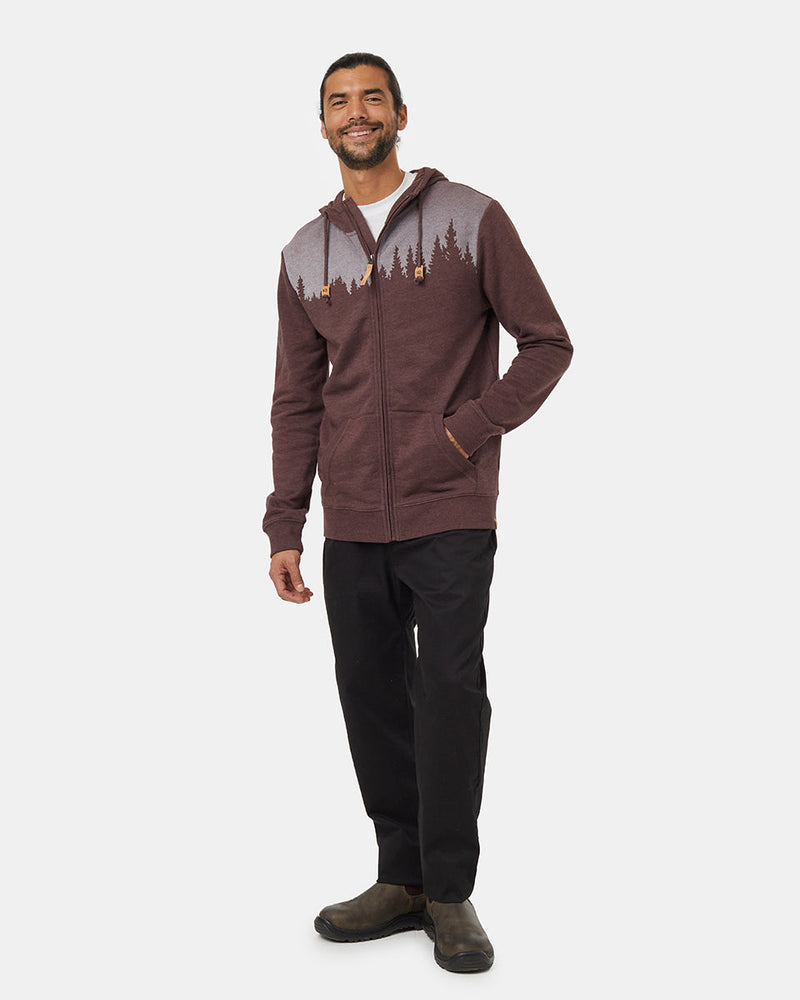 Burgundy-Tree-Graphic-Pullover-Hoodie