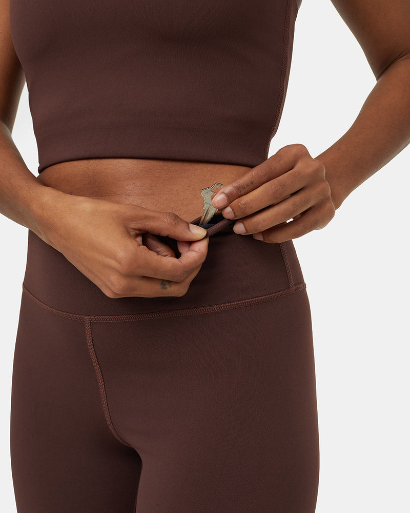 Burgundy-Womens-High-Waisted-Leggings