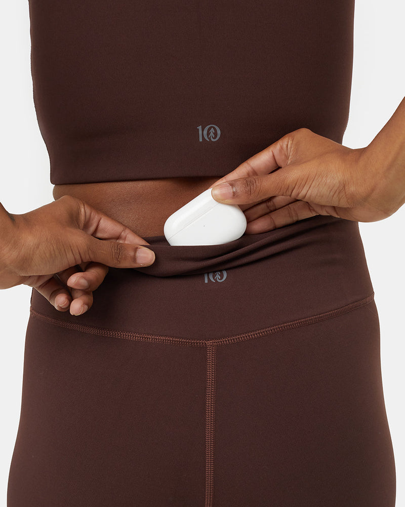 Burgundy-Womens-High-Waisted-Leggings