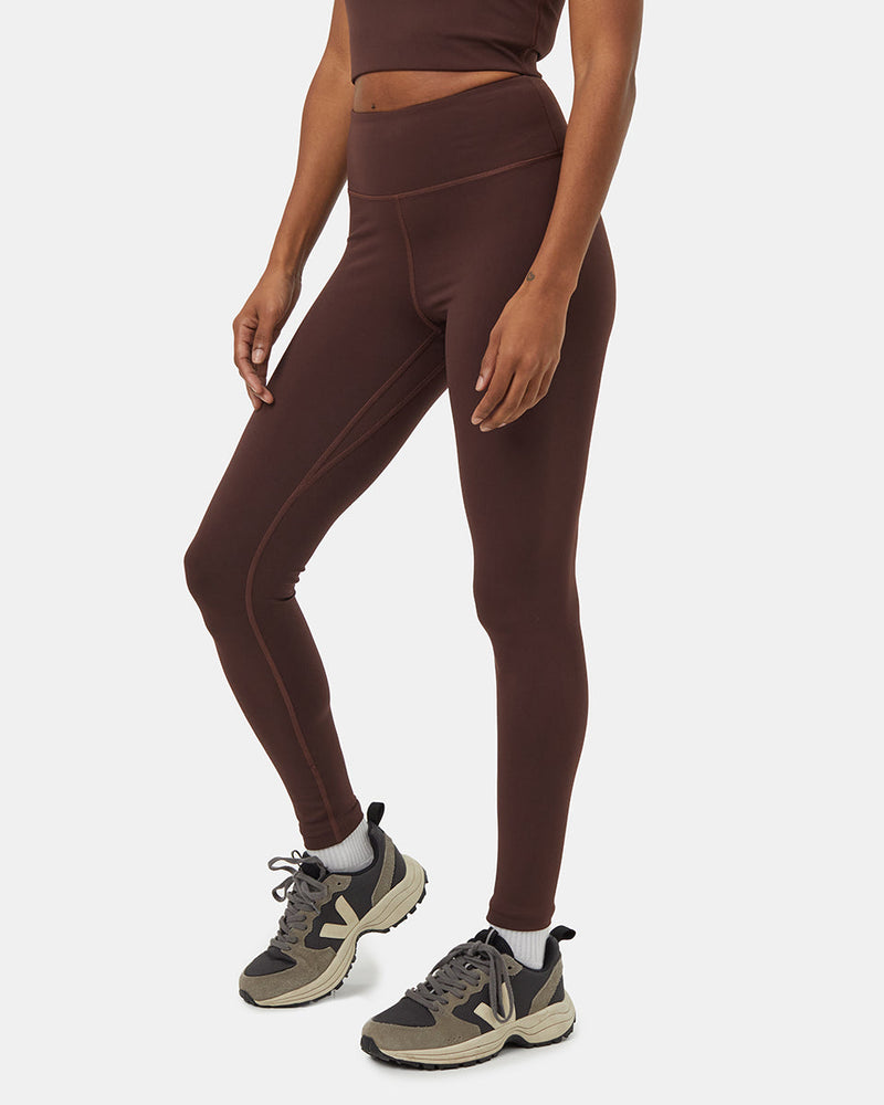 Burgundy-Womens-High-Waisted-Leggings