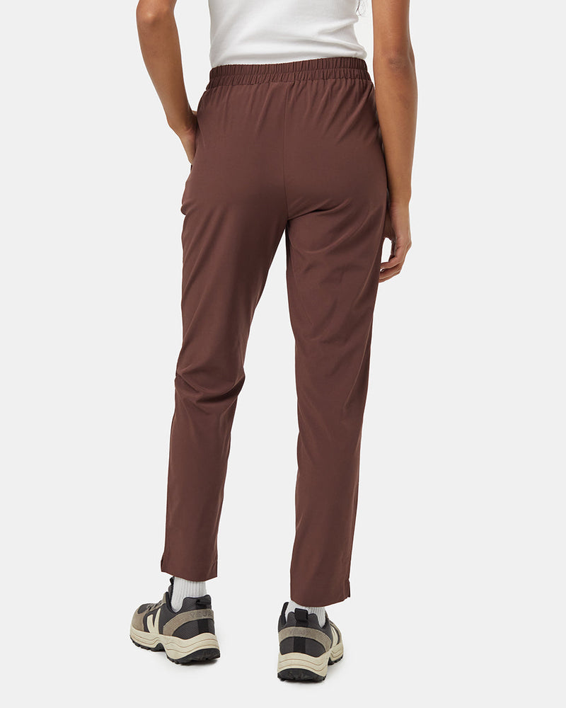 Burgundy-Womens-Repreve-Lightweight-Trouser