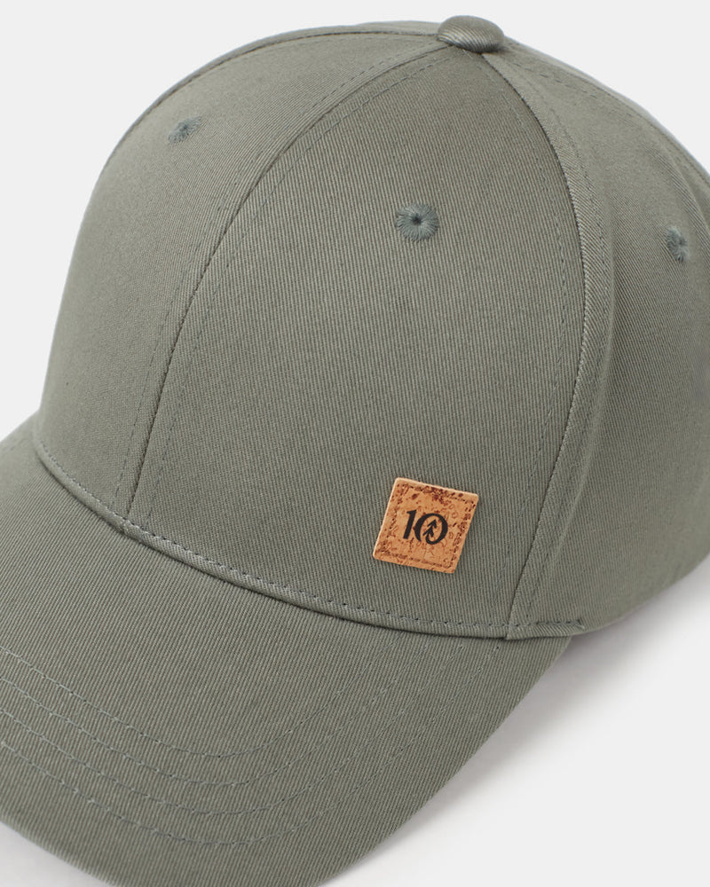 Green-Adjustable-Cork-Baseball-Cap