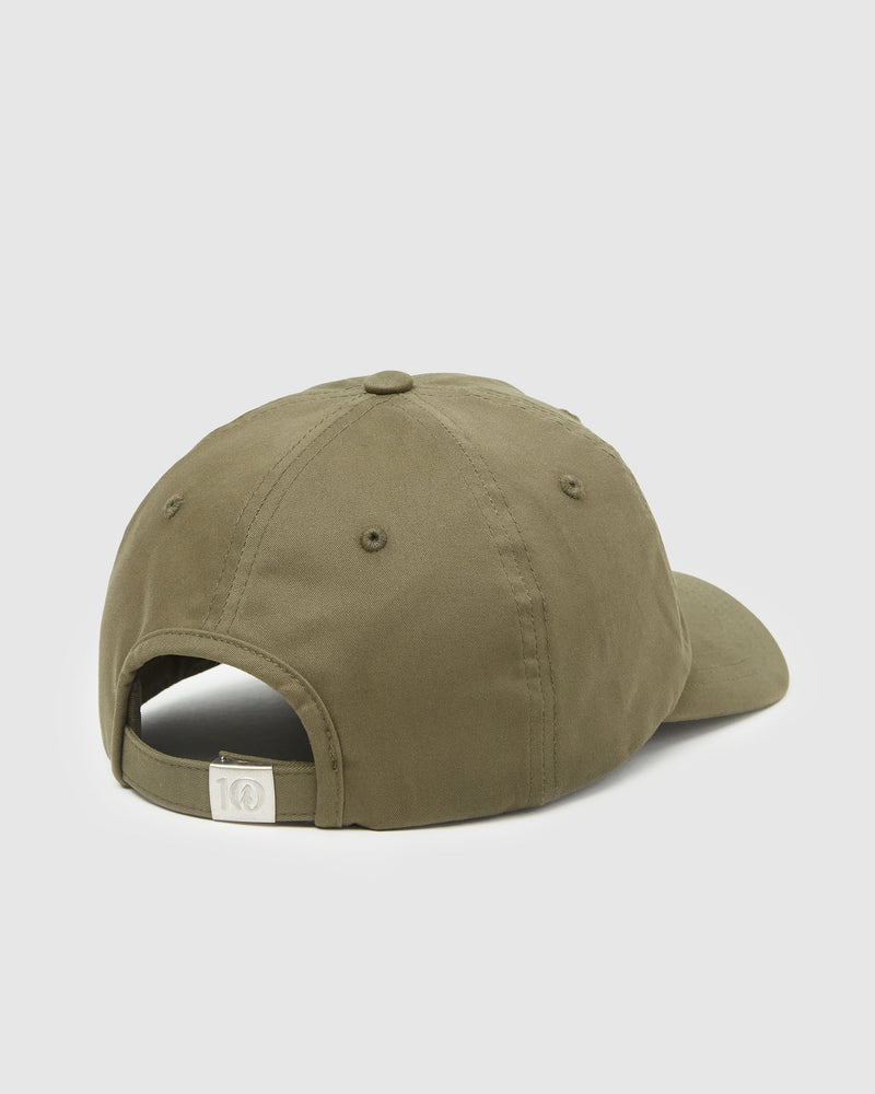 Green-Adjustable-Low-Profile-Baseball-Cap