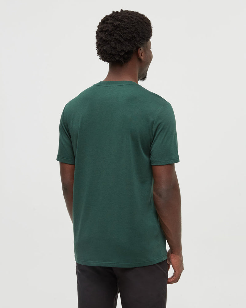 Green-Basic-Shortsleeve-Button-T-Shirt