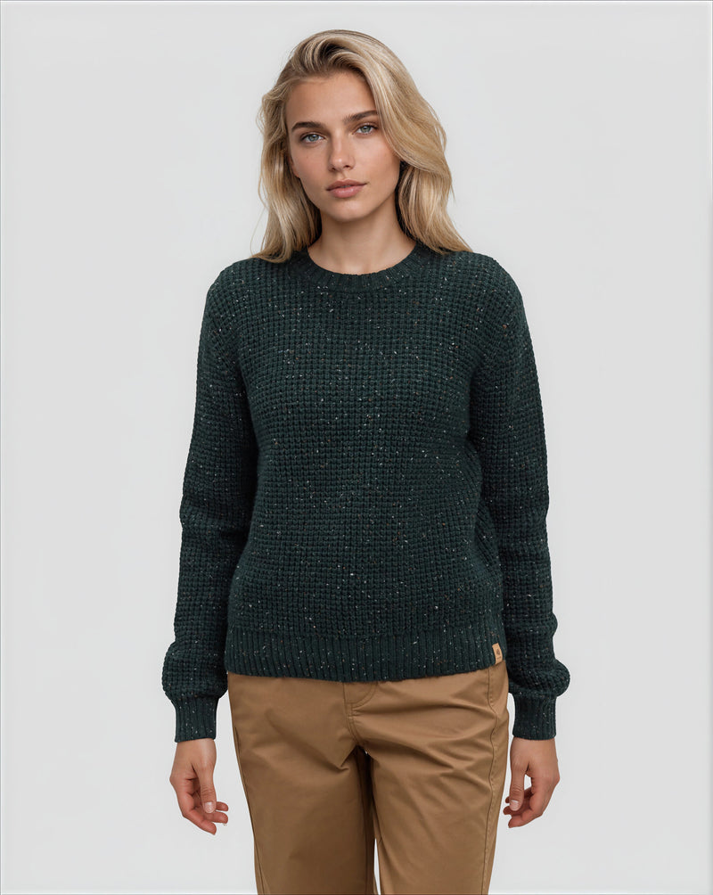 Green-Highline-Nep-Crew-Sweater