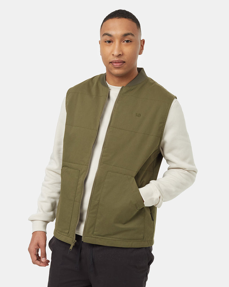 Green-Insulated-Water-Repellent-Vest