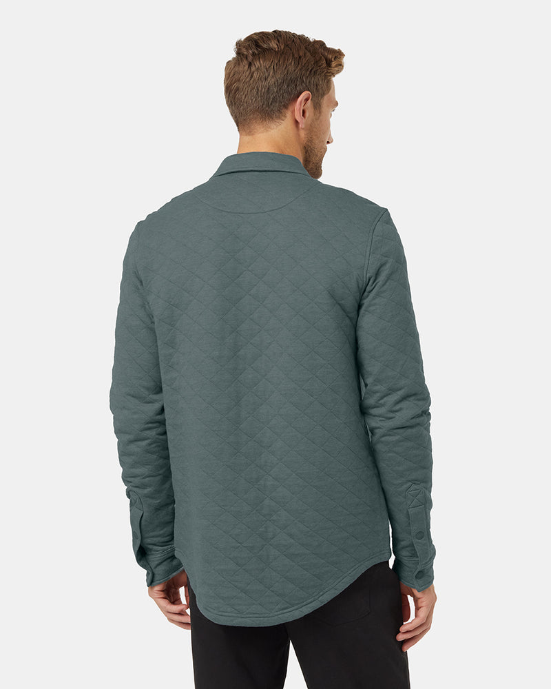Green-Mens-Longsleeve-Shirt-Jacket