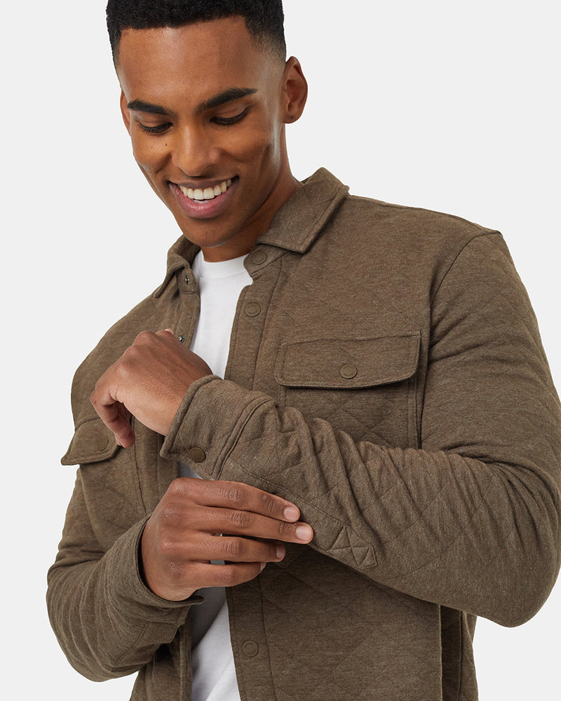 Green-Mens-Longsleeve-Shirt-Jacket