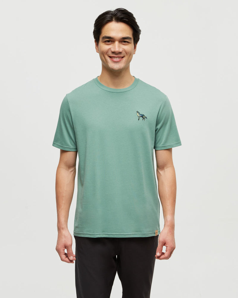 Green-Printed-Graphic-TreeBlend-T-Shirt