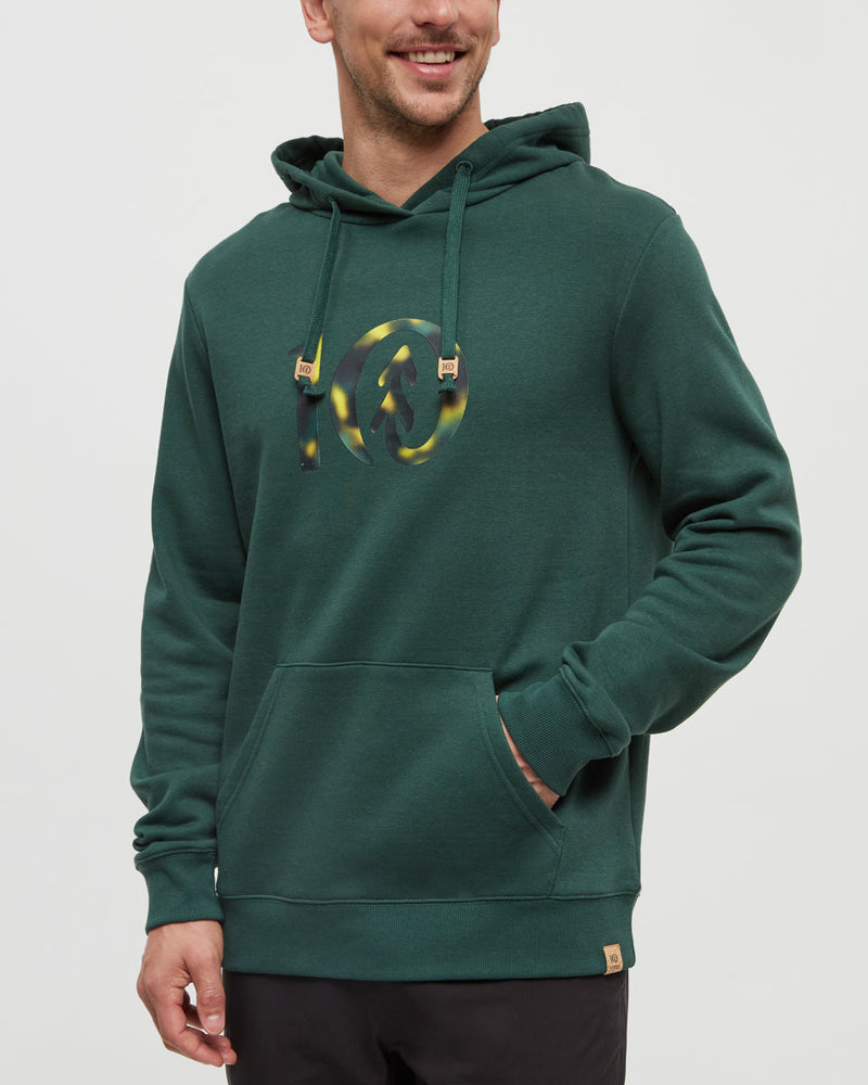 Green-Printed-Graphic-TreeFleece-Hoodie