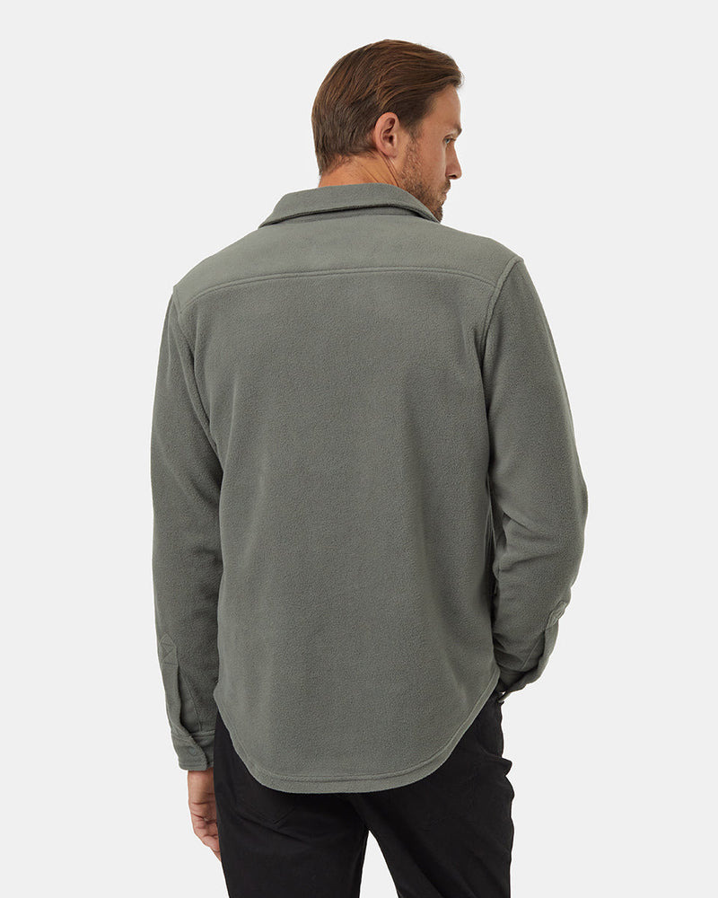 Green-Recycled-Polyester-Longsleeve-Shirt-Jacket