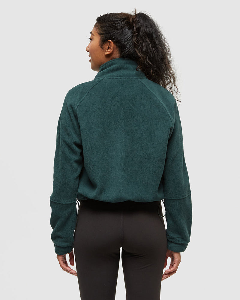 Green-Recycled-Polyester-Mock-Neck-Full-Zip