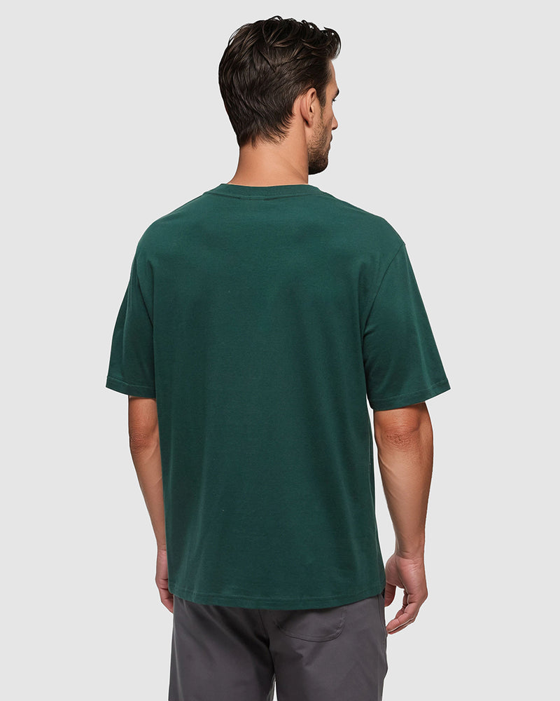 Green-Relax-Printed-Graphic-Cotton-T-Shirt