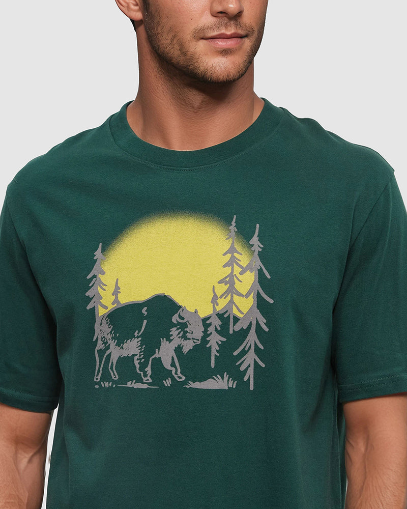 Green-Relax-Printed-Graphic-Cotton-T-Shirt