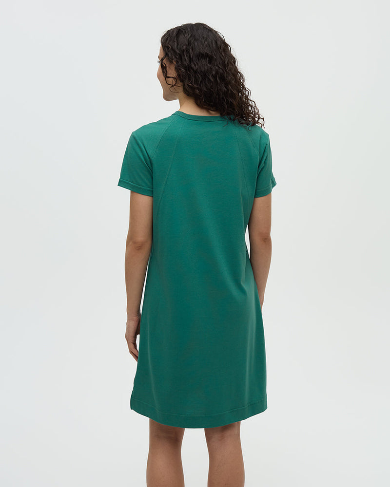 Green-TreeBlend-T-Shirt-Dress