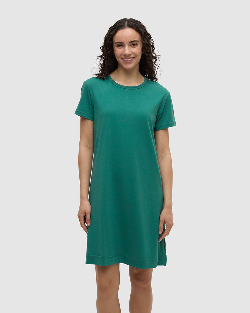 Green-TreeBlend-T-Shirt-Dress