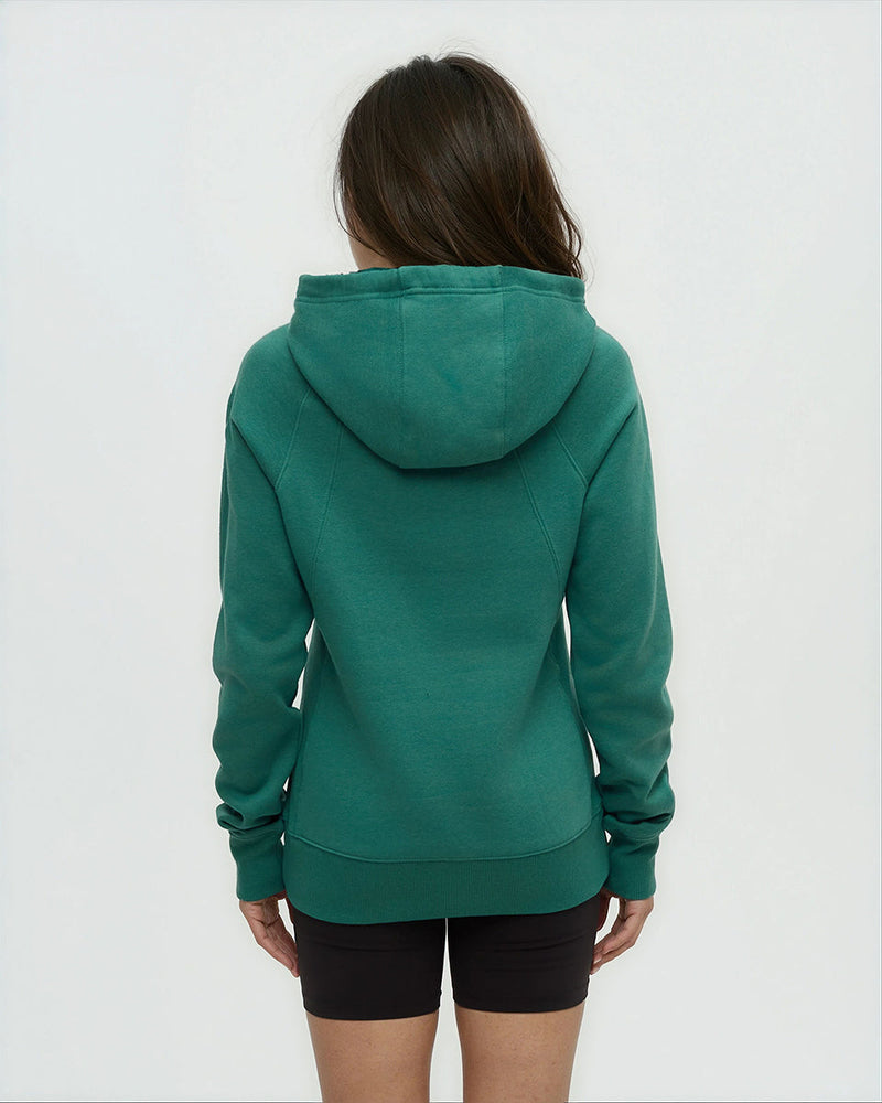Green-TreeFleece-Rib-Panel-Raglan-Hoodie