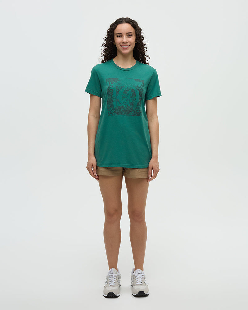 Green-Treeblend-Graphic-Crew-Neck-T-Shirt