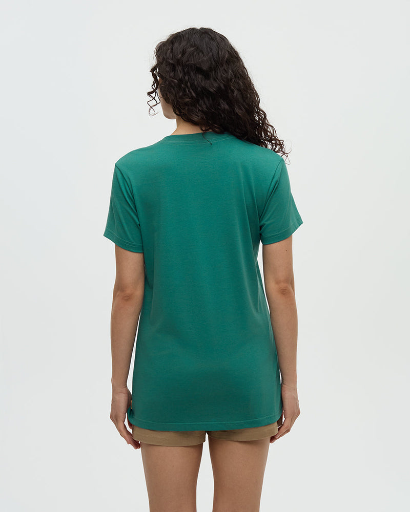 Green-Treeblend-Graphic-Crew-Neck-T-Shirt