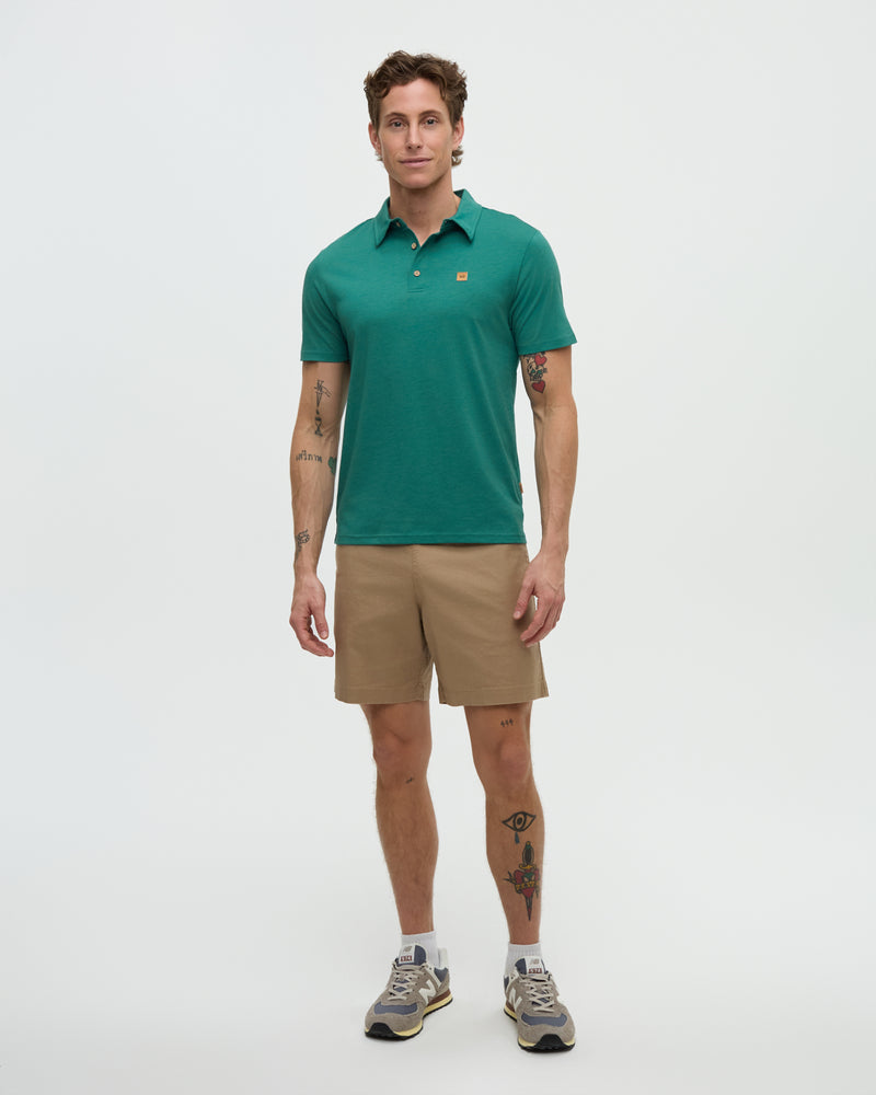 Green-Treeblend-Regular-Fit-Polo
