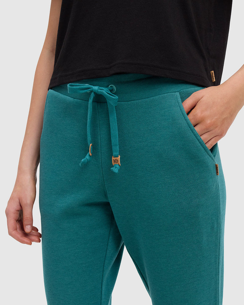 Green-Treefleece-Regular-Elastic-Waist-Jogger