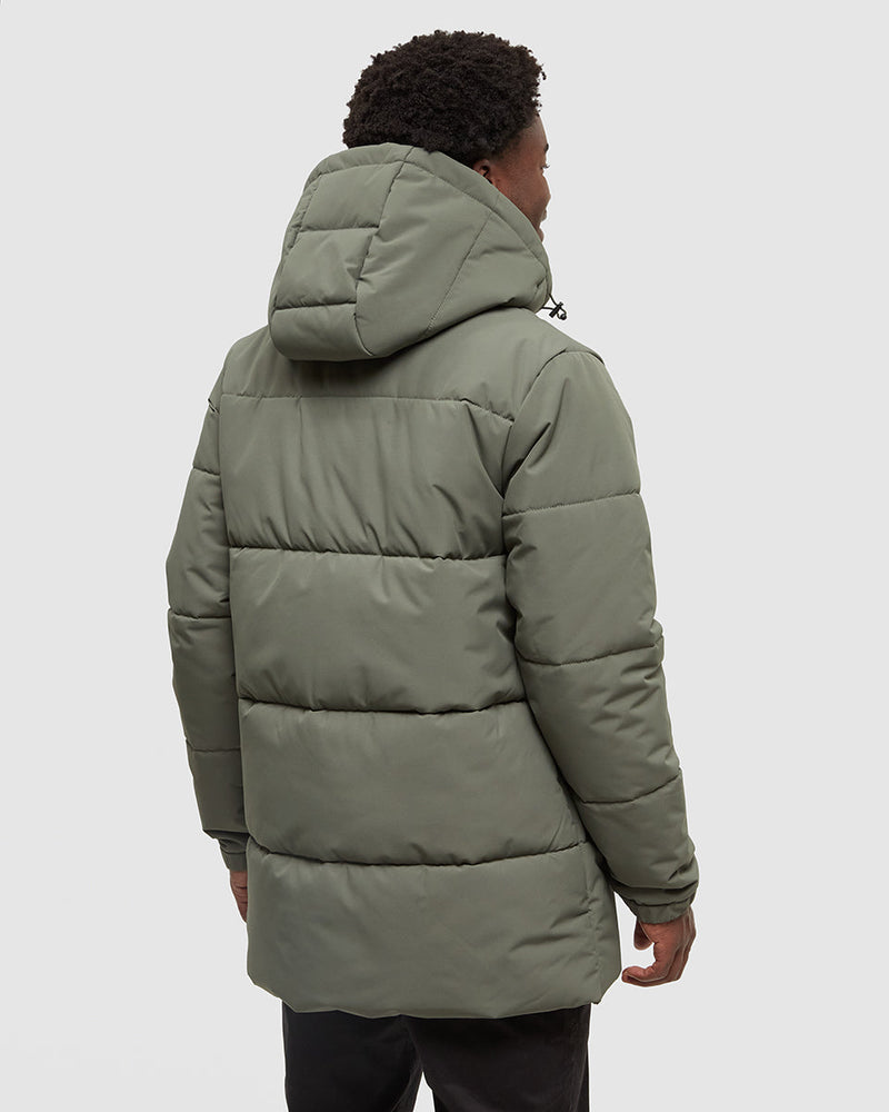 Green-Water-Repellent-Hooded-Puffer-Parka