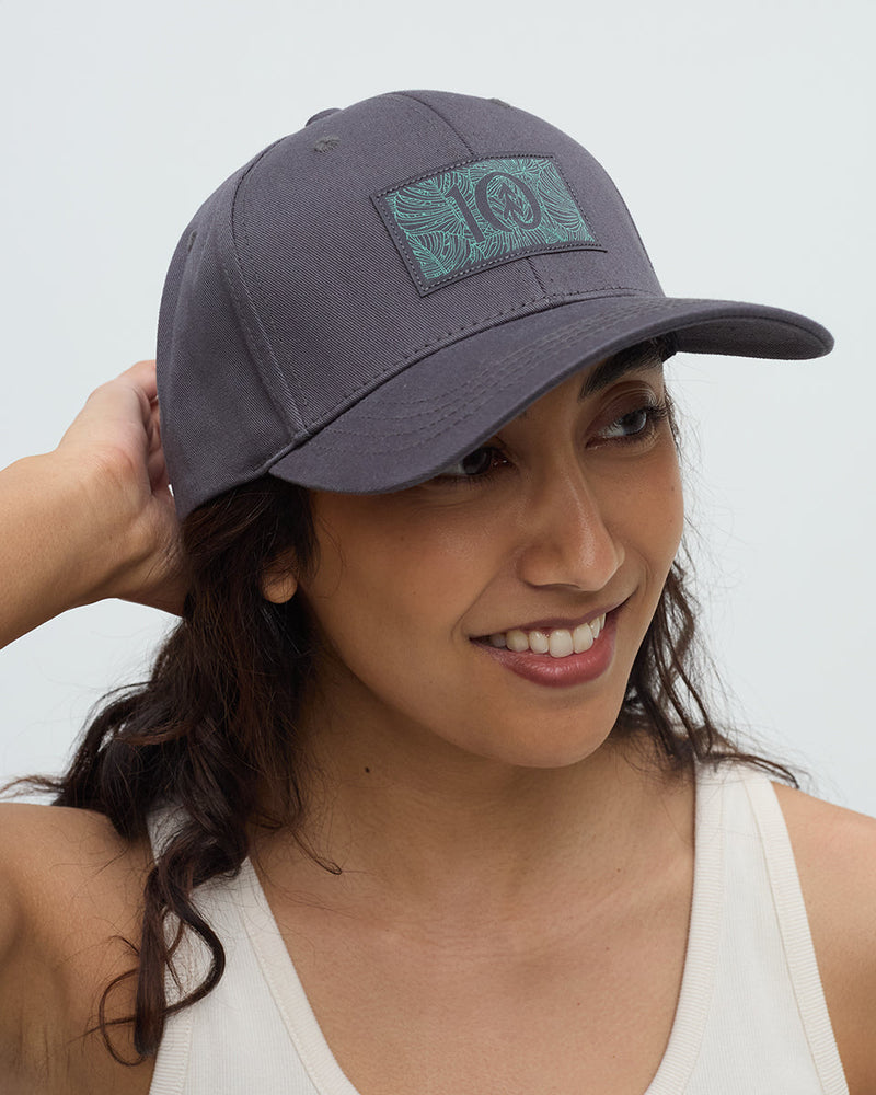 Grey-6-Panel-Medium-Profile-Baseball-Cap